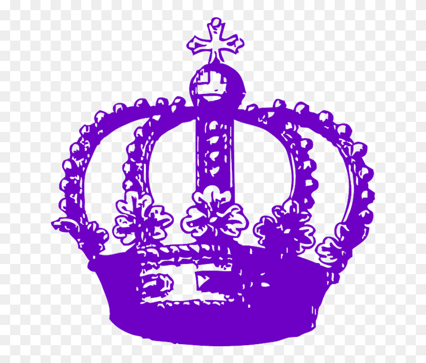 645x655 Crown Royal Purple Luxury King Queen Symbol Black Crown With Transparent Background, Accessories, Accessory, Jewelry HD PNG Download
