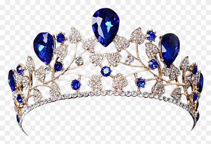976x643 Crown Sticker Sapphire Tiara Transparent Background, Jewelry, Accessories, Accessory HD PNG Download