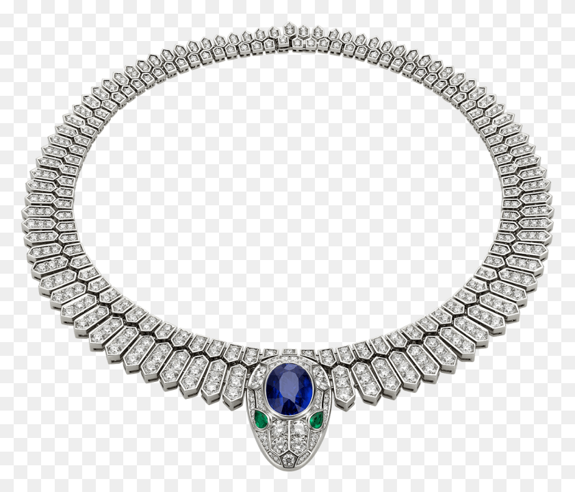1124x951 Crowned With A Magnificent Sapphire And Refined With Necklace, Accessories, Accessory, Jewelry Descargar Hd Png