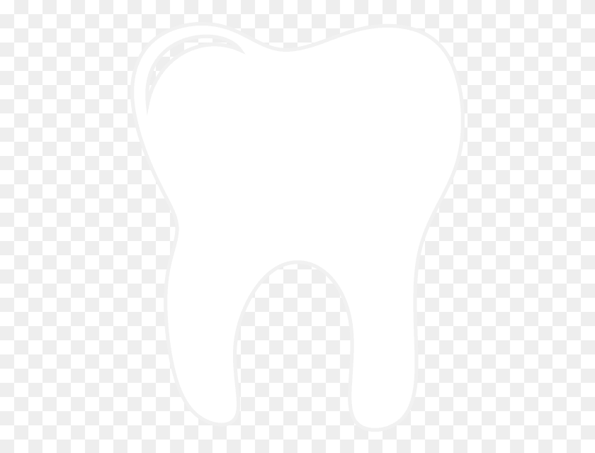 473x579 Crowns And Bridges Tooth White Icon, Light, Lightbulb, Stencil HD PNG Download