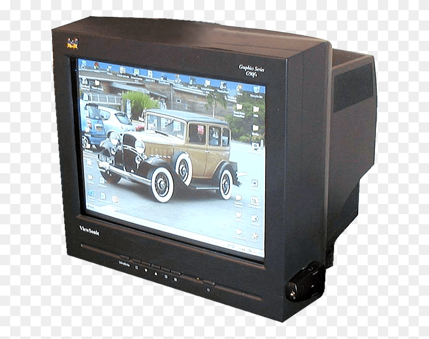 642x605 Descargar Png Crt Tv Crt Monitor De Windows Xp, Pantalla, Electrónica, Display Hd Png
