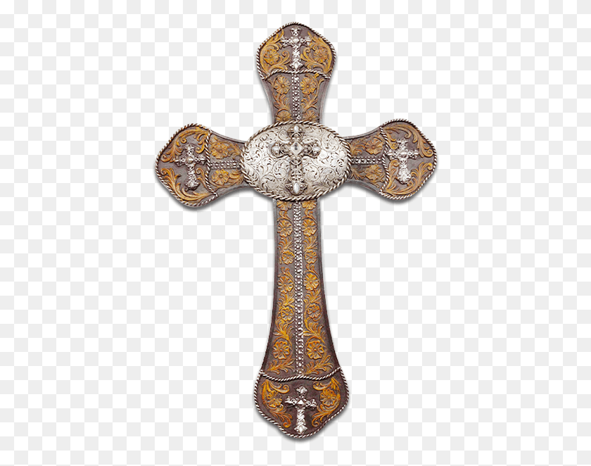 412x602 Crucifix Crosses The Cross Cross Stitches Virgin Mary Star Wars, Symbol HD PNG Download