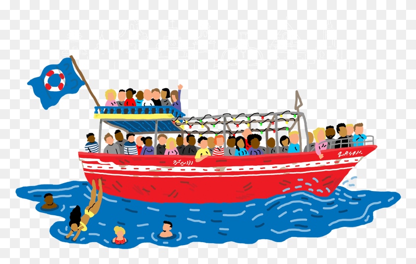 1452x880 Descargar Png Crucero Clipart Barco Paseo Marcos Ilustraciones Tour Barco Clip Art, Embarcación, Vehículo, Transporte Hd Png
