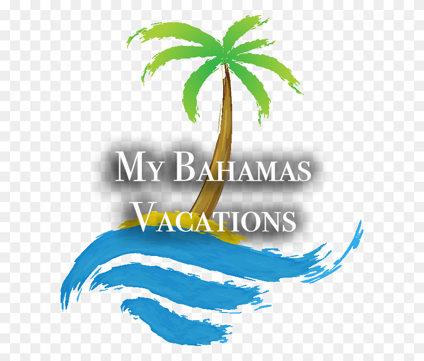 600x655 Cruise Clipart Tropical Island Boat Sailing From Wave Cartoon, Palm Tree, Tree, Plant HD PNG Download