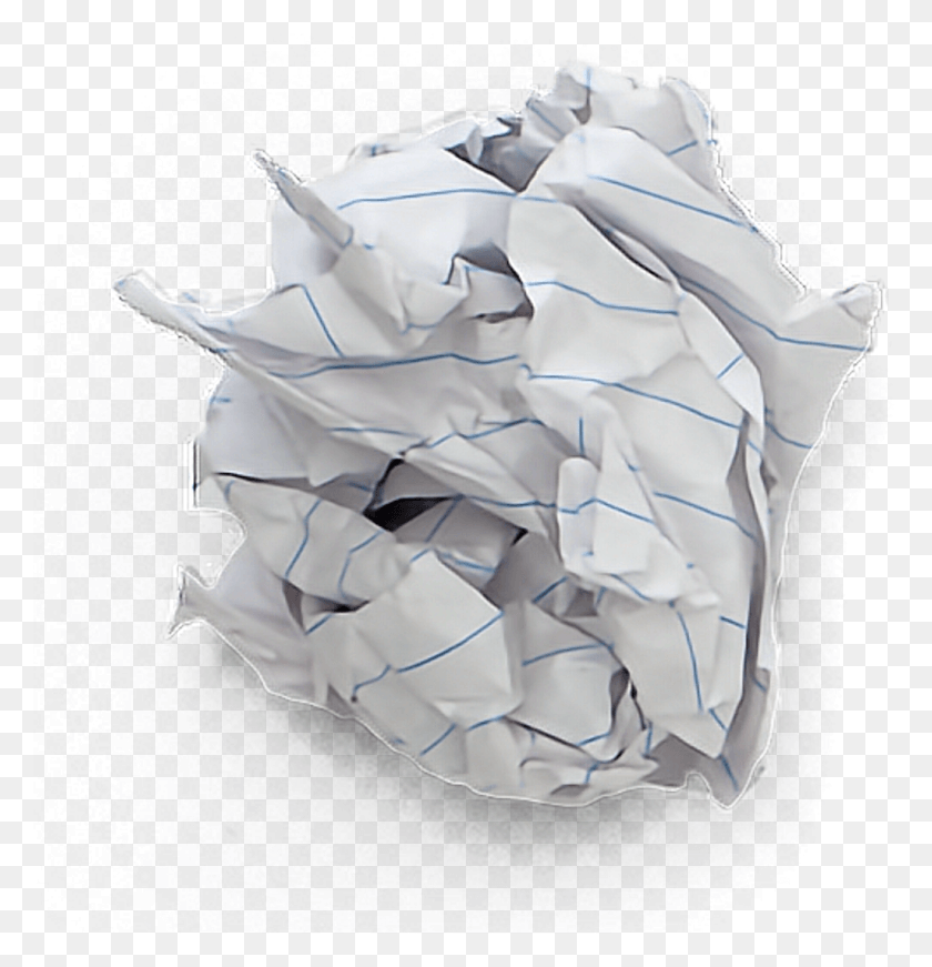 1024x1065 Crumpled Paper Ball Paper Trash Transparent Background, Origami, Graphics HD PNG Download