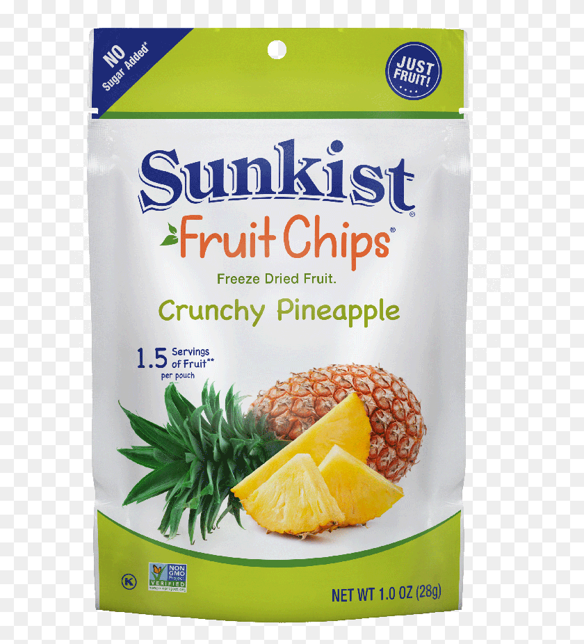 634x866 Crunchy Pineapple Slices Sunkist Freeze Dried Fruit, Plant, Food, Citrus Fruit HD PNG Download