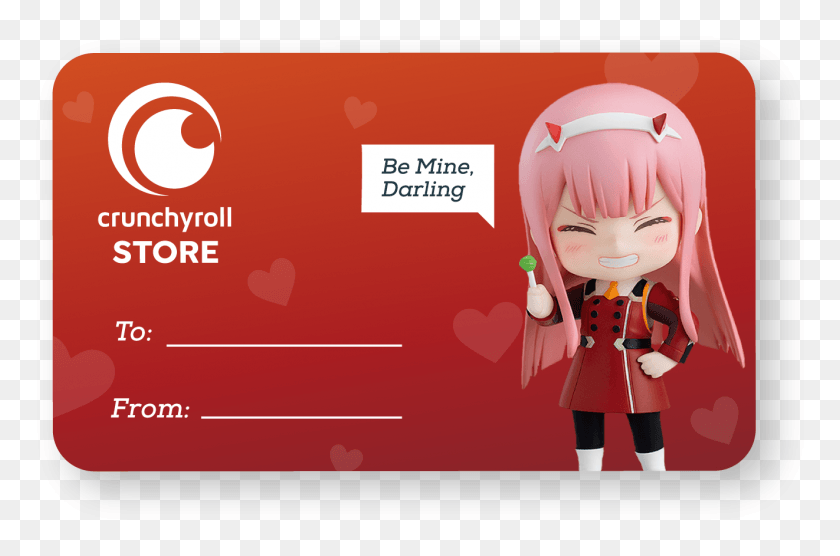 1322x841 Crunchyroll Store Gift Card Crunchy Roll Gift Certificate, Doll, Toy, Clothing HD PNG Download