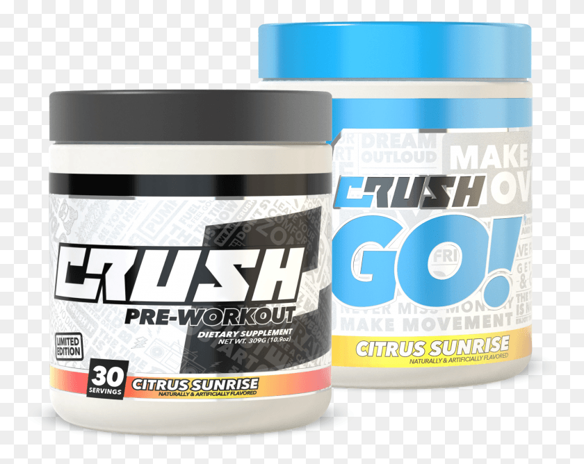 1892x1475 Crush Pre Workout, Paint Container, Label, Text HD PNG Download