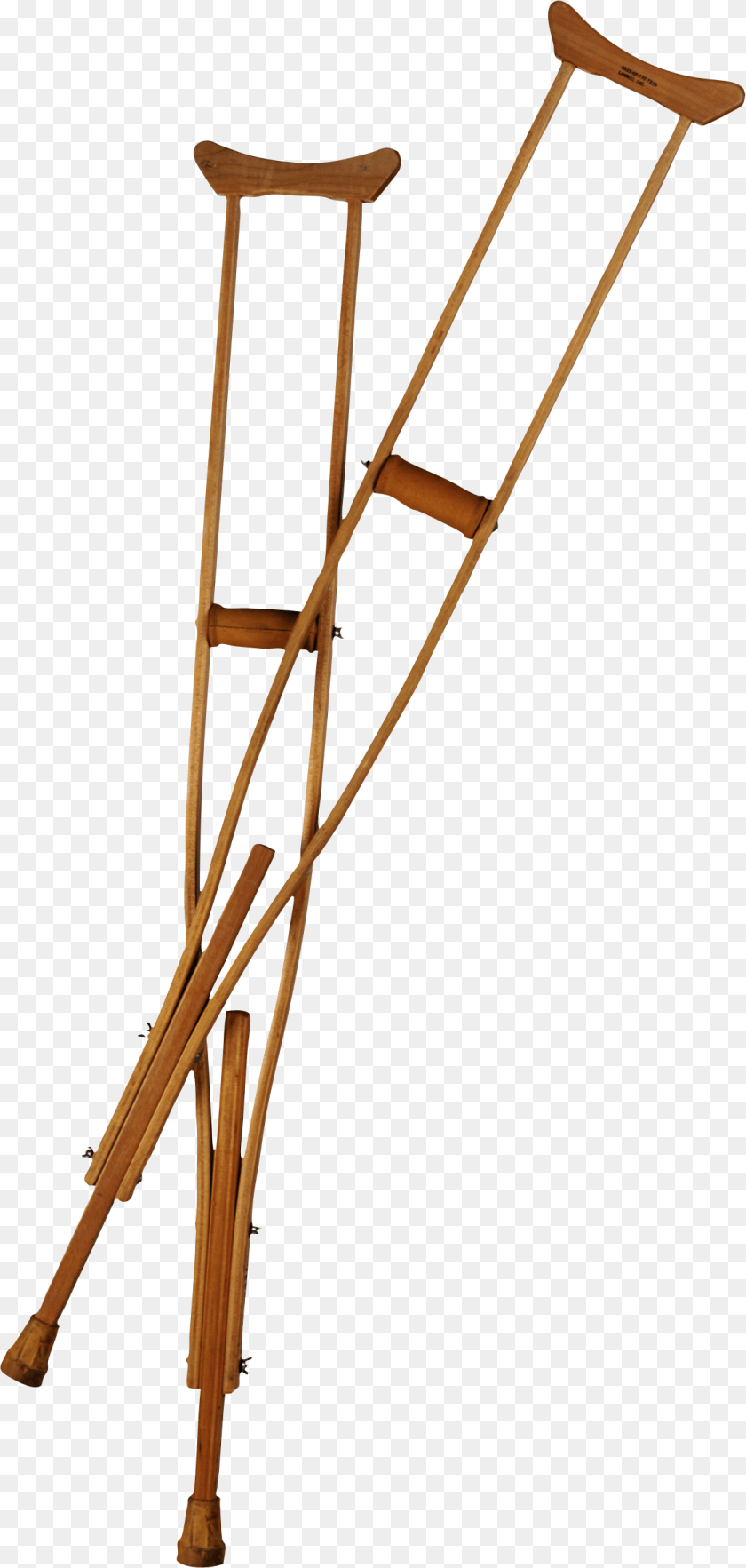 1184x2488 Crutch, Bow, Weapon, Stilts Sticker PNG