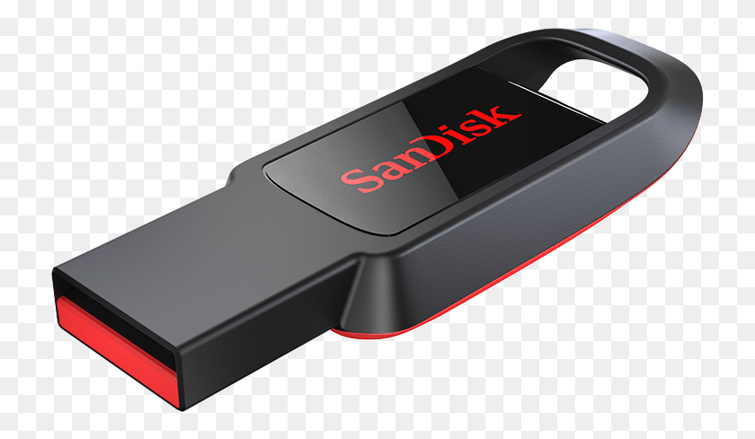 727x429 Cruzer Spark Usb Flash Drive Sandisk Cruzer Spark, Pedal, Whistle, Adapter HD PNG Download