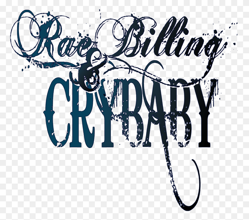 773x683 Crybaby Logo Каллиграфия, Текст, Почерк, Алфавит Hd Png Скачать