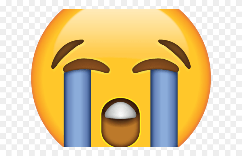 640x480 Плачущий Emoji Клипарт Плачущее Лицо Emoji, Завод Hd Png Скачать