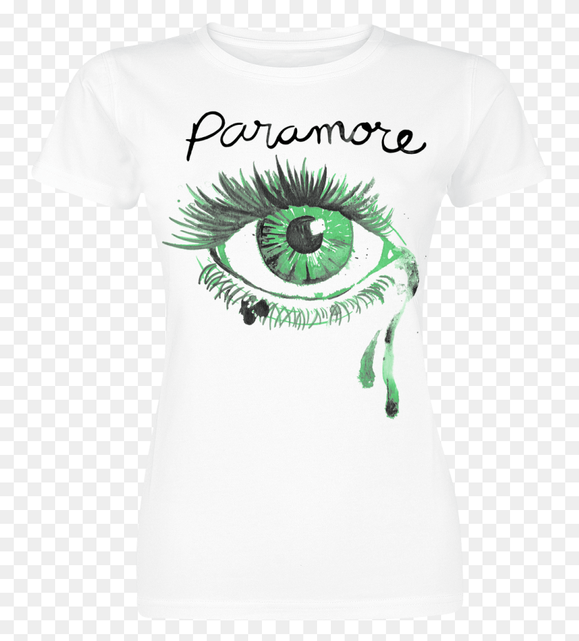 751x870 Crying Eye On A Shirt, Clothing, Apparel, T-shirt HD PNG Download