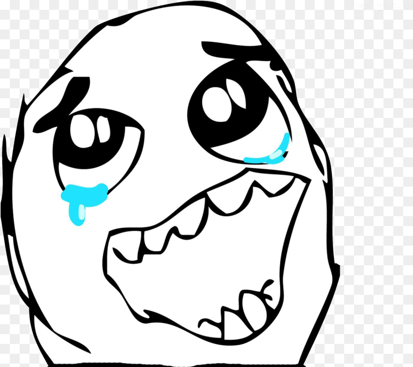 Crying Happy Meme Face, Body Part, Mouth, Person, Teeth Clipart PNG