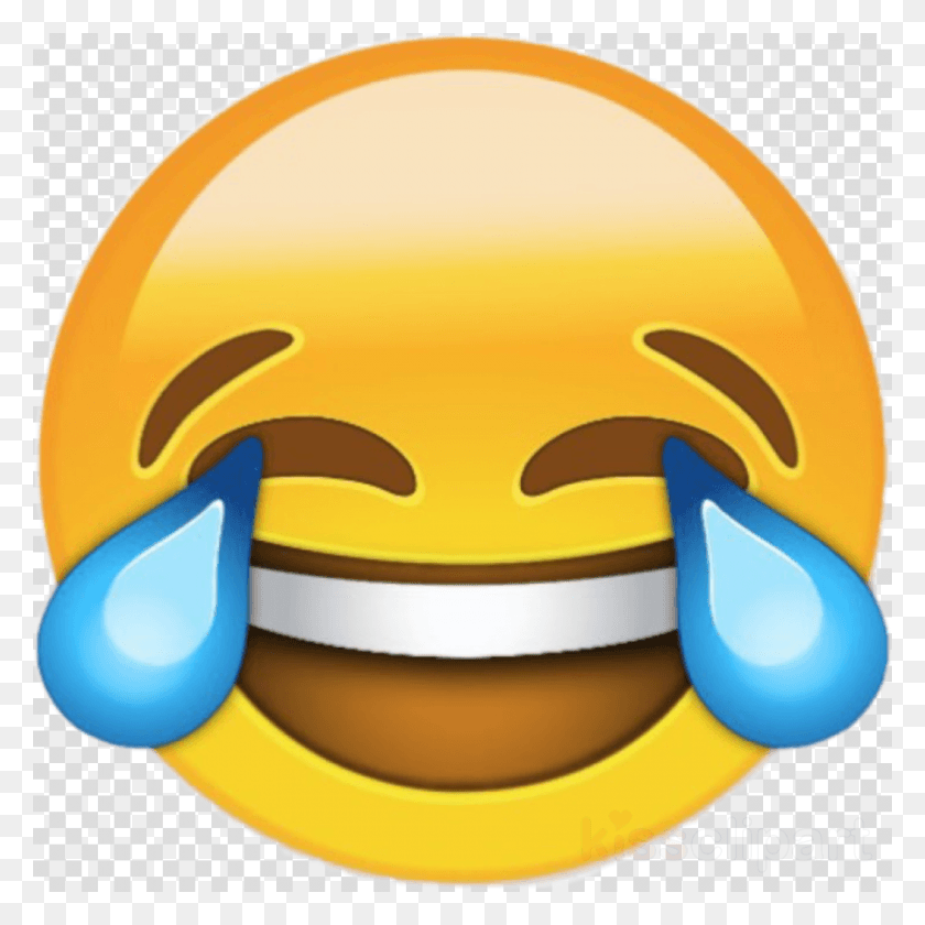 900x900 Плачущий Смех Emoji Клипарт Лицо Со Слезами Радости Cry Laugh Emoji, Шлем, Одежда, Одежда Hd Png Скачать