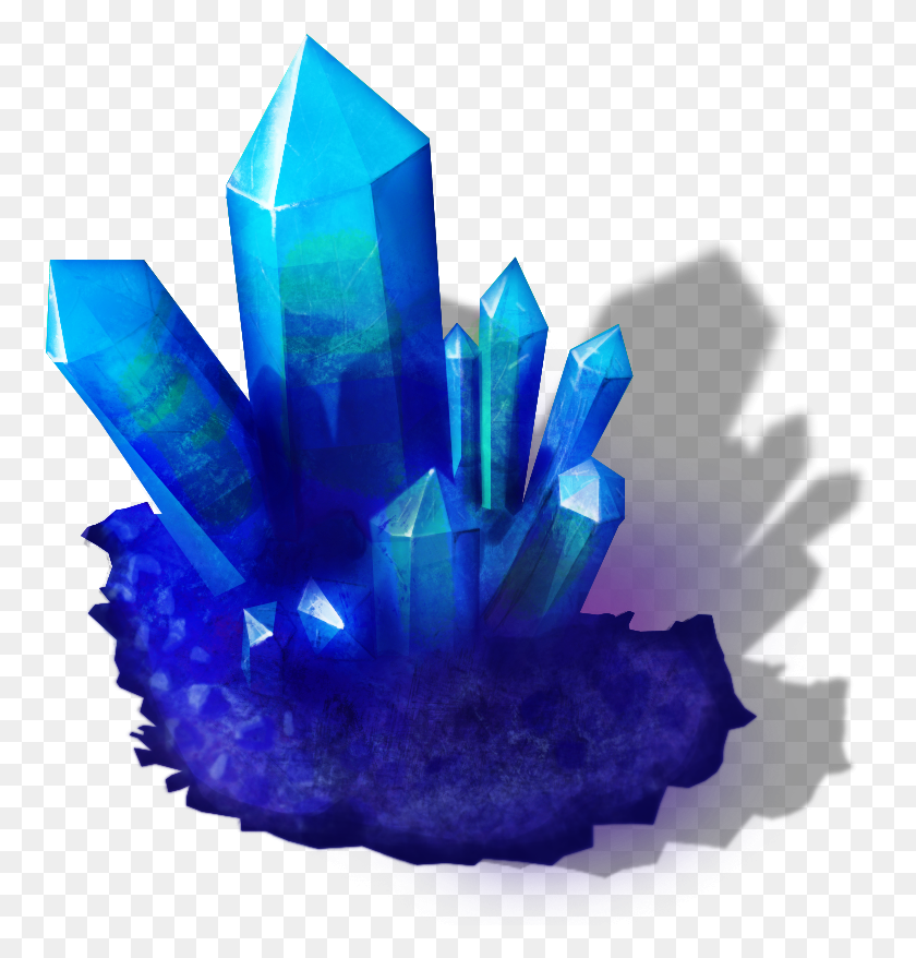 758x818 Crystal Clipart Crystal, Mineral, Quartz, Birthday Cake HD PNG Download