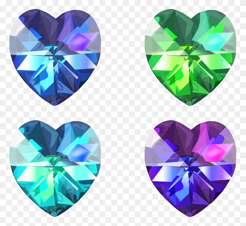 2938x2678 Crystal Drawing Realistic Heart Crystal Vector, Gemstone, Jewelry, Accessories HD PNG Download