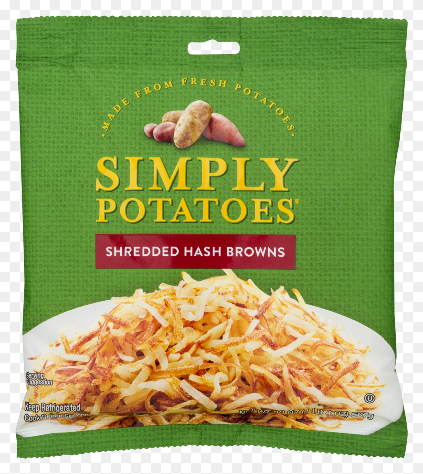 1594x1801 Crystal Farms Simply Potatoes Shredded Hash Browns Hash Browns Publix HD PNG Download