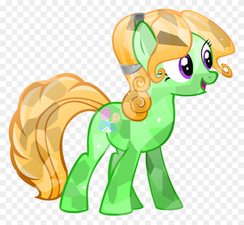 933x857 Crystal Lemon Adopted By Emily Hooper My Little Pony Ponis, Toy, Alien, Graphics HD PNG Download