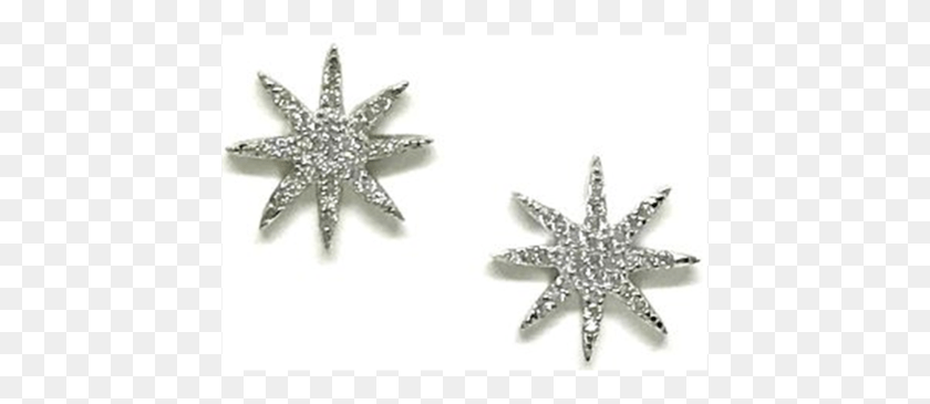 441x305 Crystal Pave Starburst Stud Fizzy Orecchini, Accessories, Accessory, Jewelry HD PNG Download