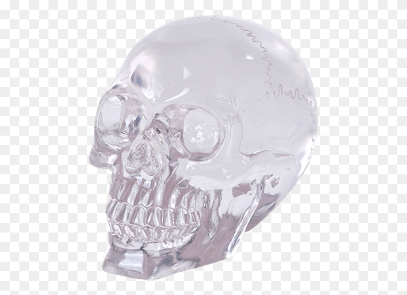 475x549 Crystal Skull Statue Crystal Skull, Diaper, Helmet, Clothing HD PNG Download
