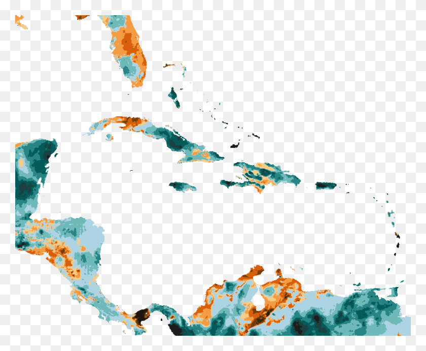 1780x1440 Csf Caribbean Drought Atlas Puerto Rico South America Map, Adventure, Leisure Activities, Diagram HD PNG Download