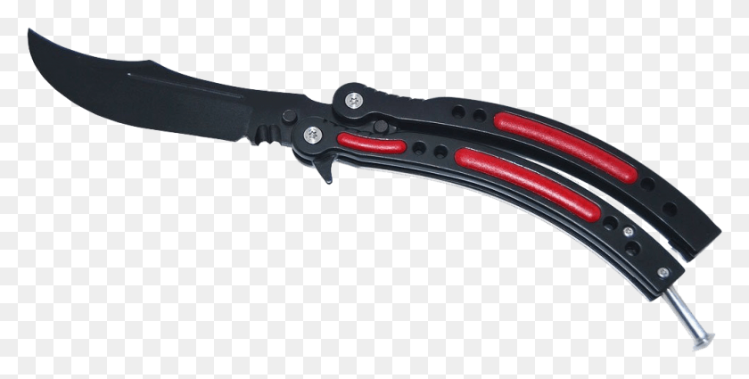 988x463 Csgo Knife Butterfly Knife, Blade, Weapon, Weaponry HD PNG Download