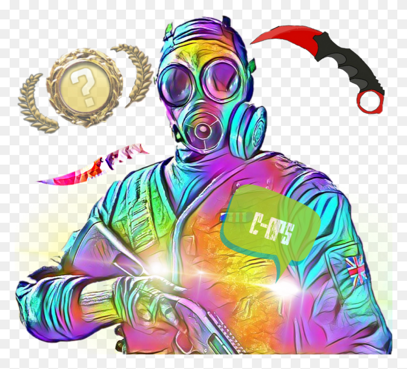 1024x922 Csgo Sticker Illustration, Graphics, Person HD PNG Download