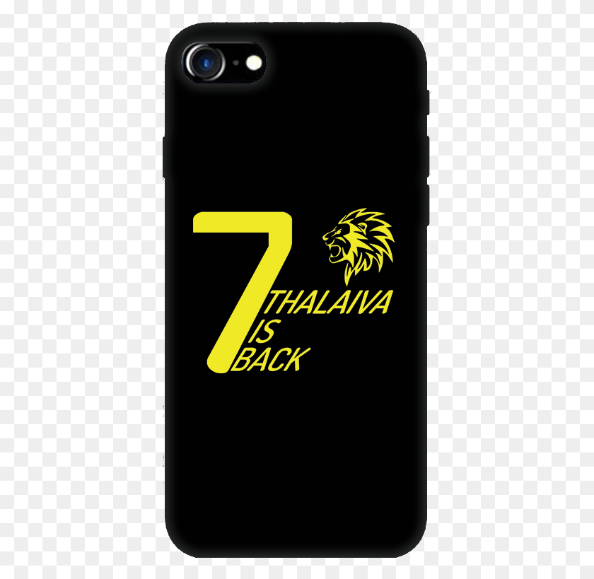381x759 Csk Dhoni 7 Phone Cover Mobile Phone Case, Number, Symbol, Text HD PNG Download