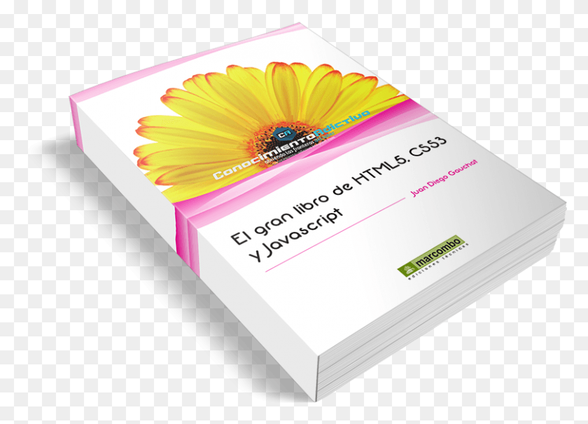 808x565 Css3 Y Javascript Anaya Pdf Скачать Libros Gerbera, Paper, Text, Poster Hd Png Download