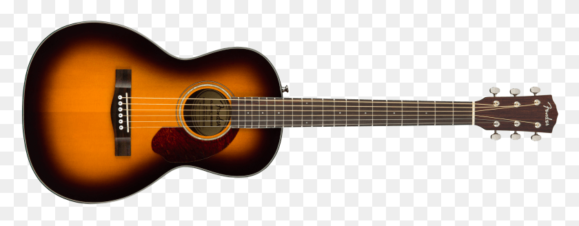 2400x825 Ct 140Se Fender Cc 60S Sunburst, Гитара, Досуг, Музыкальный Инструмент Hd Png Скачать