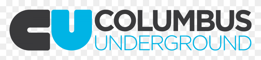 1300x222 Descargar Png Cu Logos 04 Columbus Underground Logo, Texto, Alfabeto, Número Hd Png