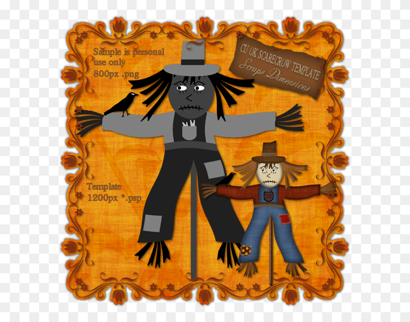 600x600 Cu Ok Scarecrow Template Poster, Advertisement, Flyer, Paper HD PNG Download