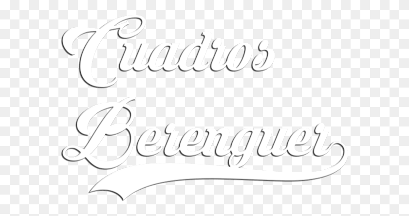 591x384 Cuadros Berenguer Calligraphy, Text, Alphabet, Label HD PNG Download
