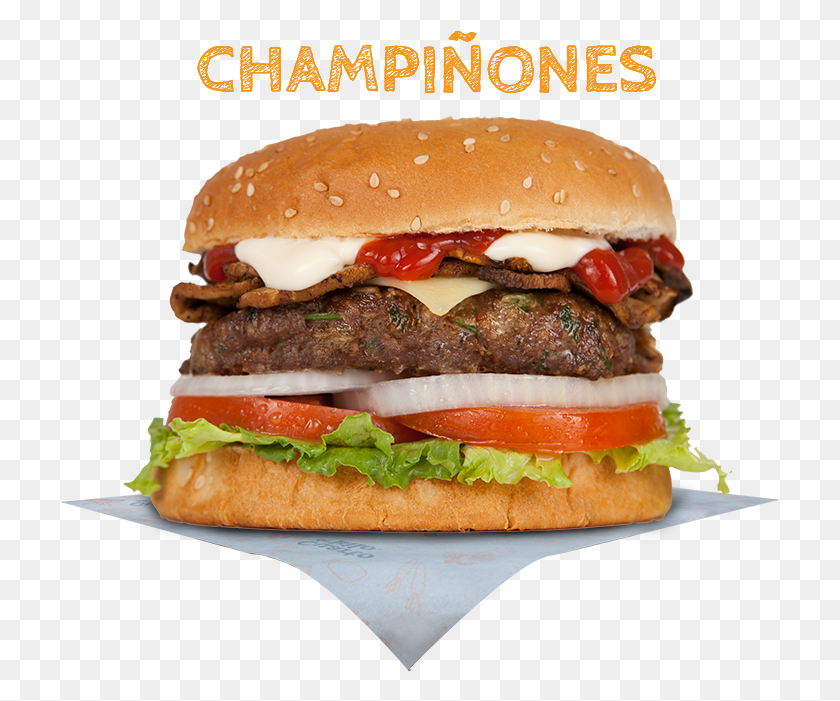 721x641 Cuarto De Kilo Patty, Burger, Food HD PNG Download