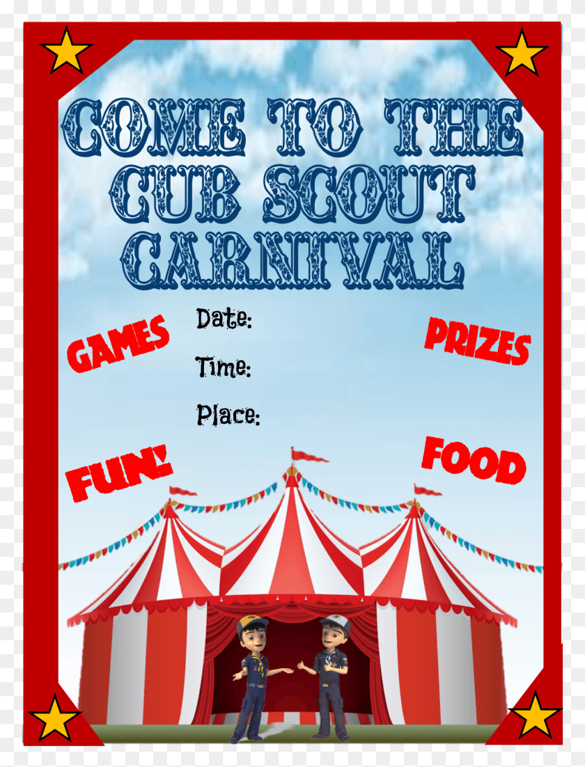 1133x1514 Cub Scout Carnival, Person, Human, Poster HD PNG Download