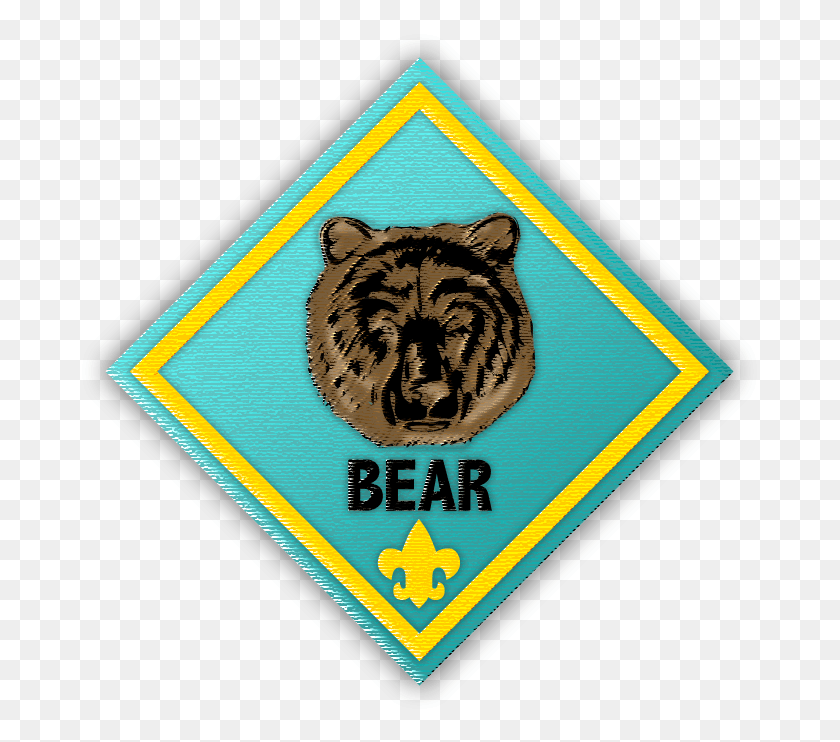 682x682 Cub Scout Logo Cub Scout Bear Logo, Symbol, Trademark, Sign HD PNG Download