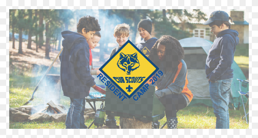 1200x600 Cub Scout Resident Camp Cub Scout, Person, Human, Hat HD PNG Download