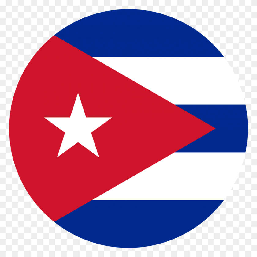 1000x1000 Descargar Png / Bandera De Cuba Png