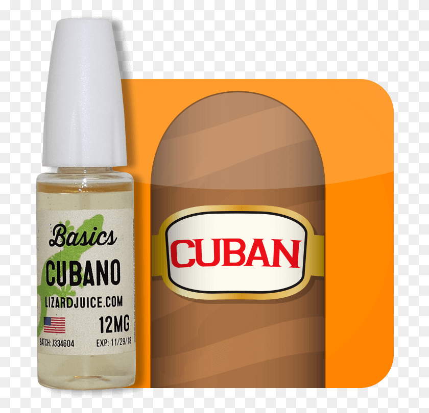 702x750 Cubano E Liquid From Lizard Juice In 15ml Needle Tip Cosmetics, Bottle, Tin, Can HD PNG Download
