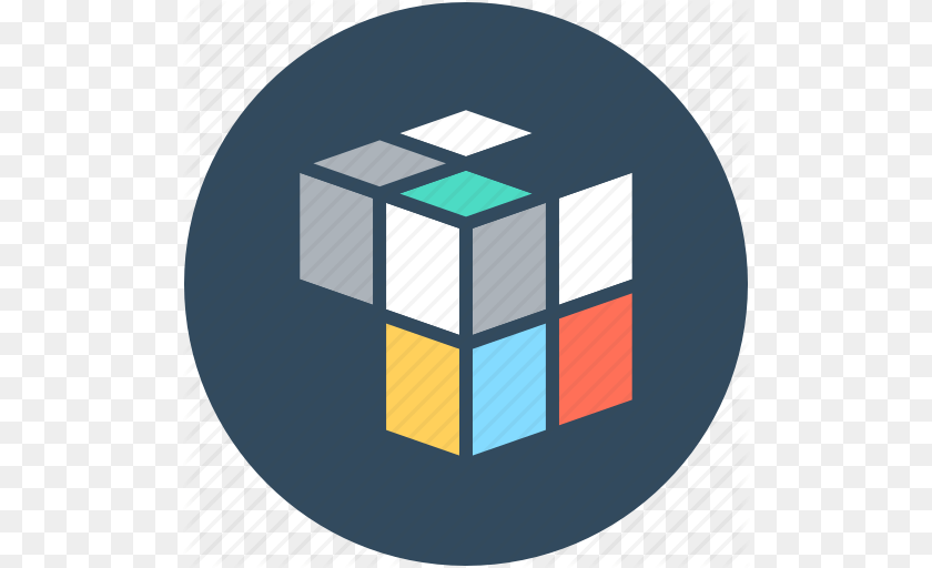 512x512 Cube Cubic Graphic Puzzle Cube Rubiks Cube Icon, Toy, Rubix Cube Transparent PNG