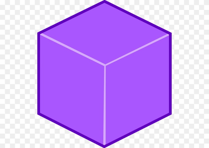 540x598 Cube Transparent Pictures, Purple, Box Clipart PNG