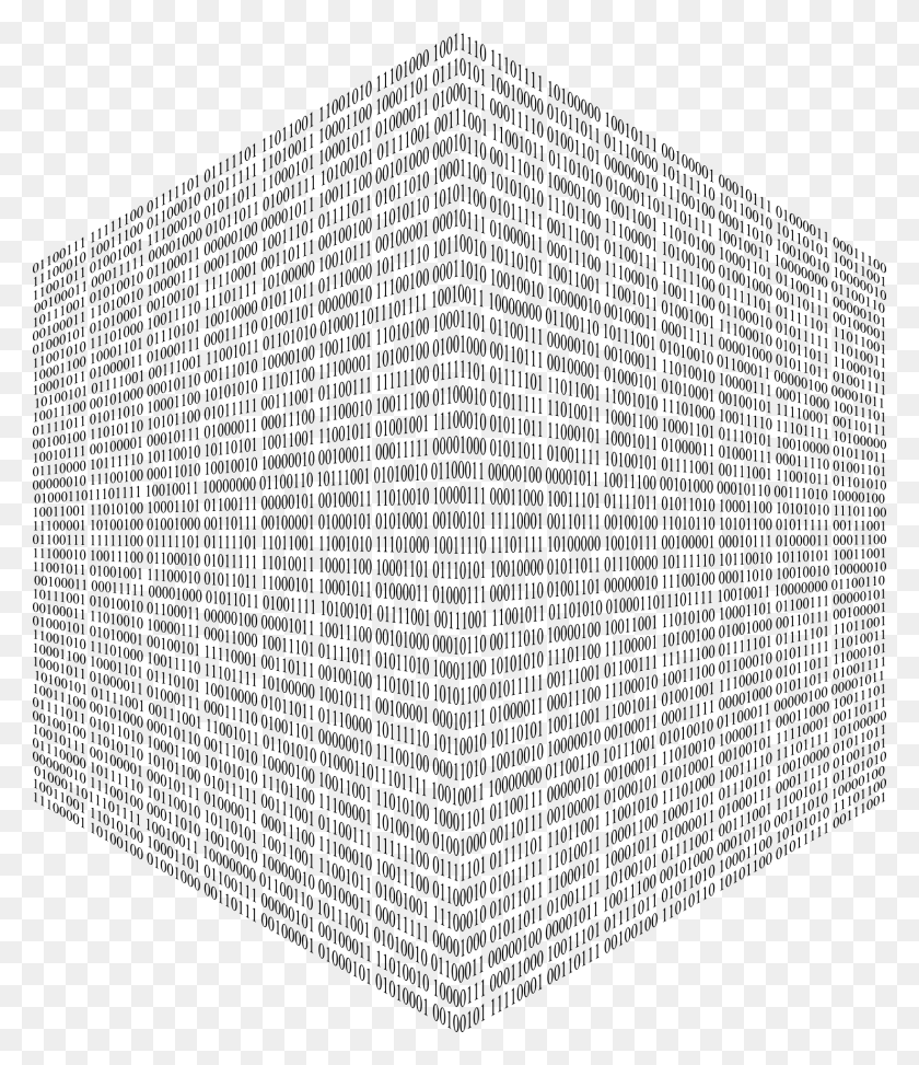 1640x1920 Cube With Binary Code Transparent Binary Cube, Gray, World Of Warcraft HD PNG Download