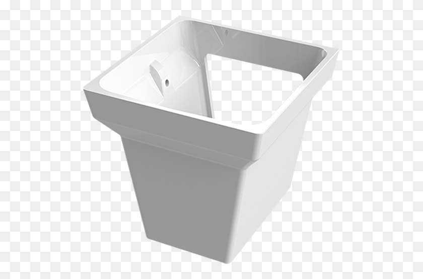 511x494 Cubic Half Pedestal Flowerpot, Bathtub, Tub, Bucket HD PNG Download
