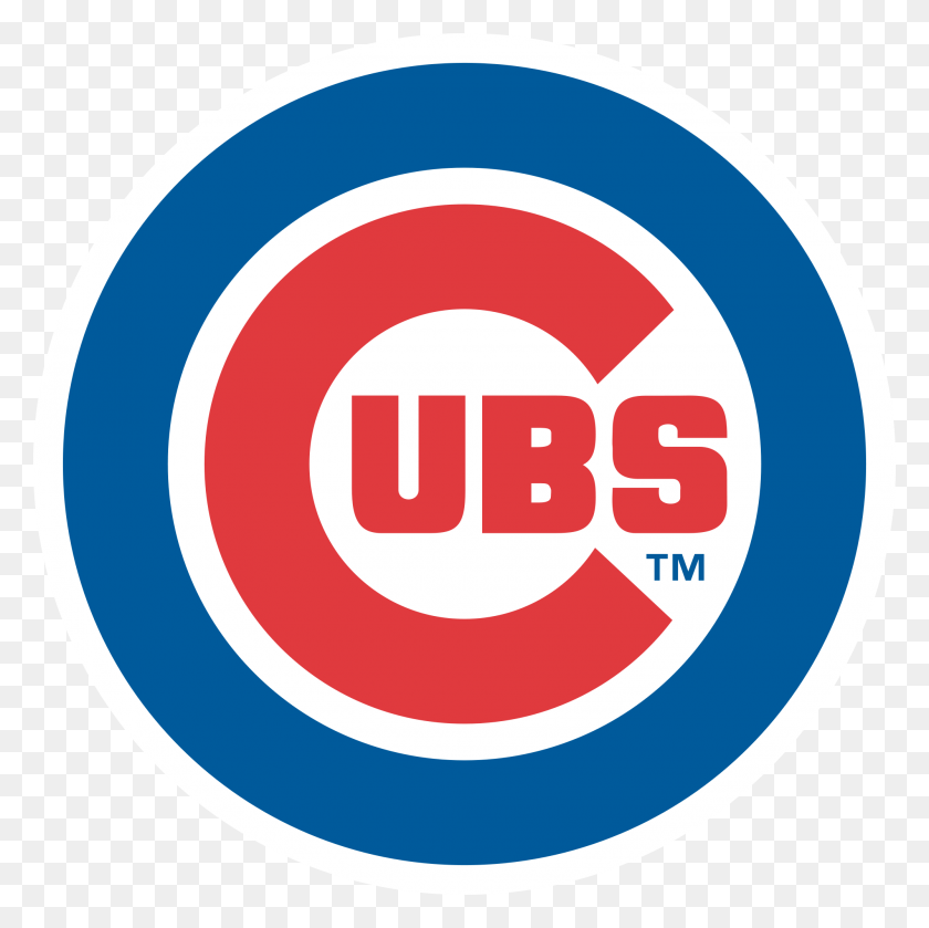 2000x2000 Логотип Cubs Chicago Cubs, Этикетка, Текст, Символ Hd Png Скачать
