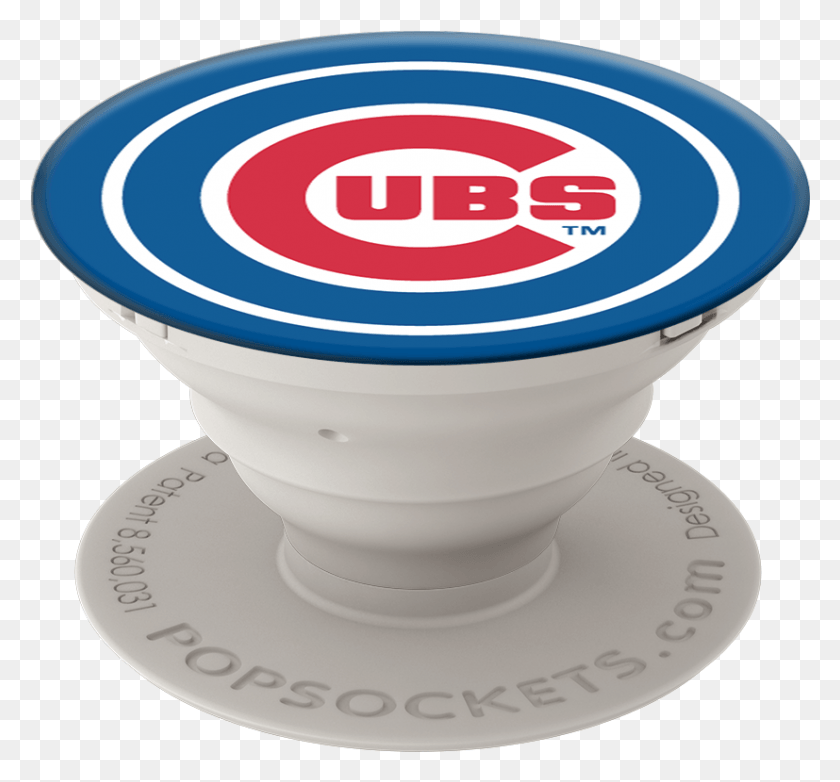827x766 Cubs Logo Chicago Cubs Popsocket, Saucer, Pottery, Dish HD PNG Download