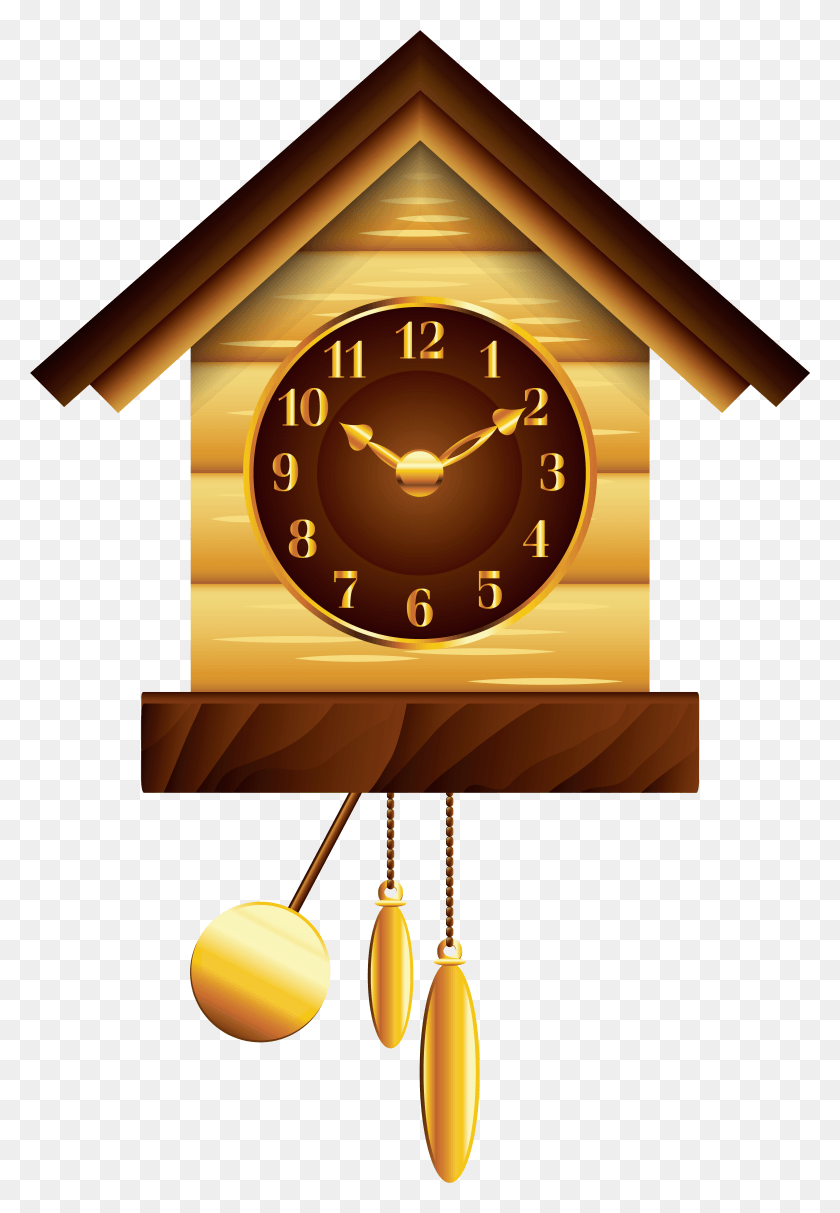 4108x6077 Cuckoo Clock Clip Art Chasi Kukushka Gif Animaciya, Analog Clock, Lamp, Clock Tower HD PNG Download
