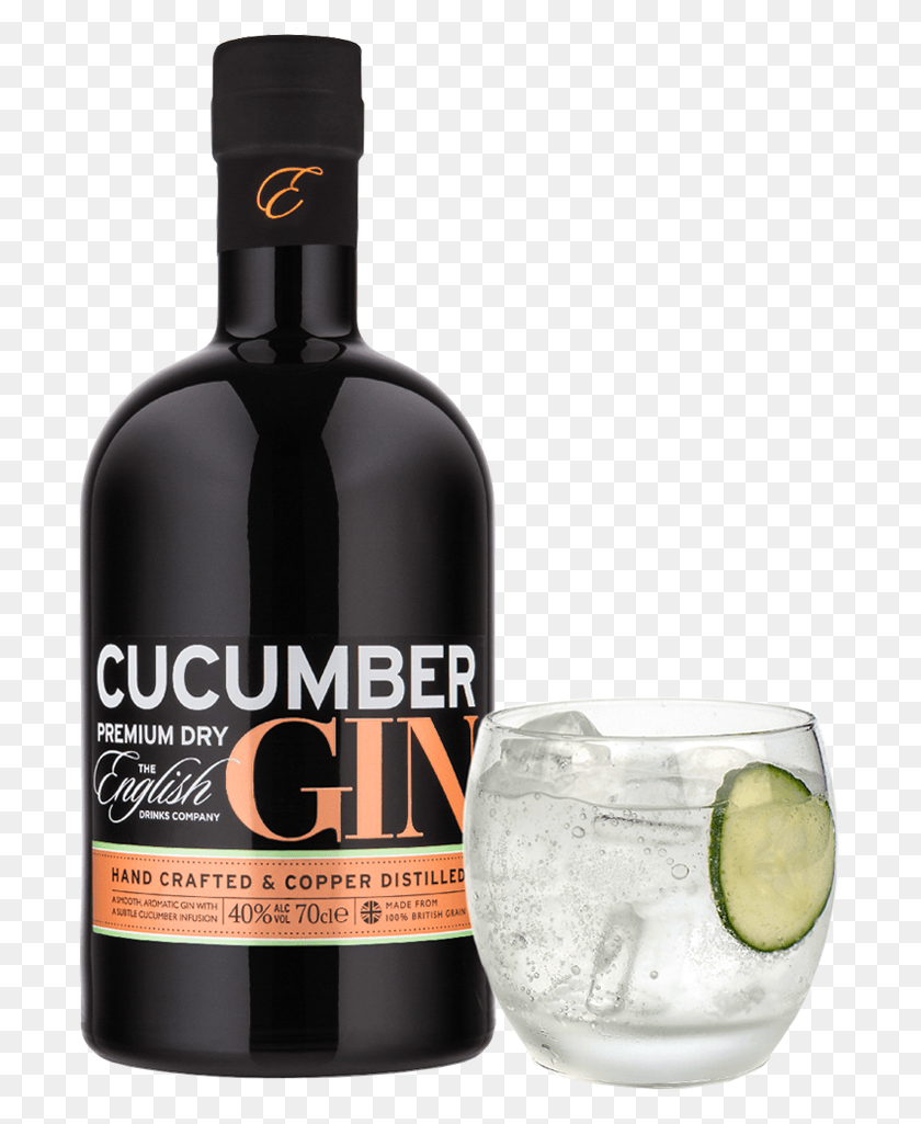697x965 Cucumber Gin Cucumber Gin Premium Dry, Alcohol, Beverage, Drink HD PNG Download