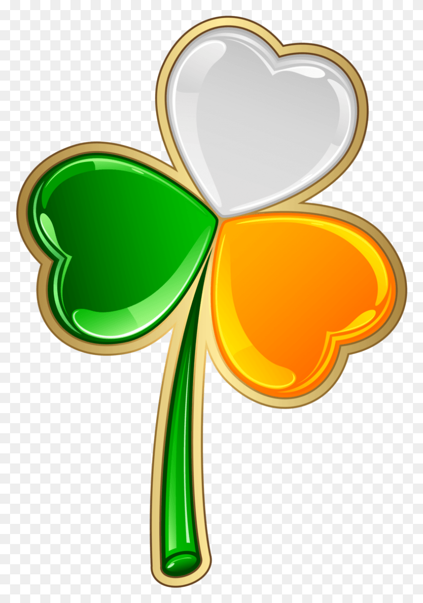 791x1154 Кухня Ирландии Ирландия Патрик Символ Дизайн Продукта Ирландский Трилистник Прозрачный Фон, Шар, Воздушный Шар, Графика Hd Png Скачать