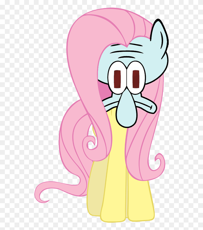 557x891 Cult Of Squidward Fluttershy Safe Spongebob Squarepants Draw Squidward Step By Step, Mouth, Lip, Text HD PNG Download